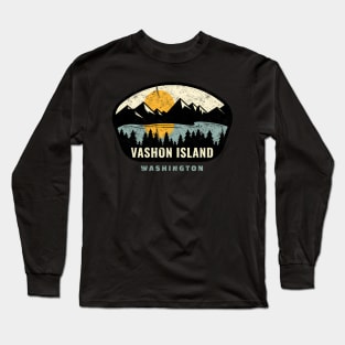 Vashon Island Washington Wa Vacation Long Sleeve T-Shirt